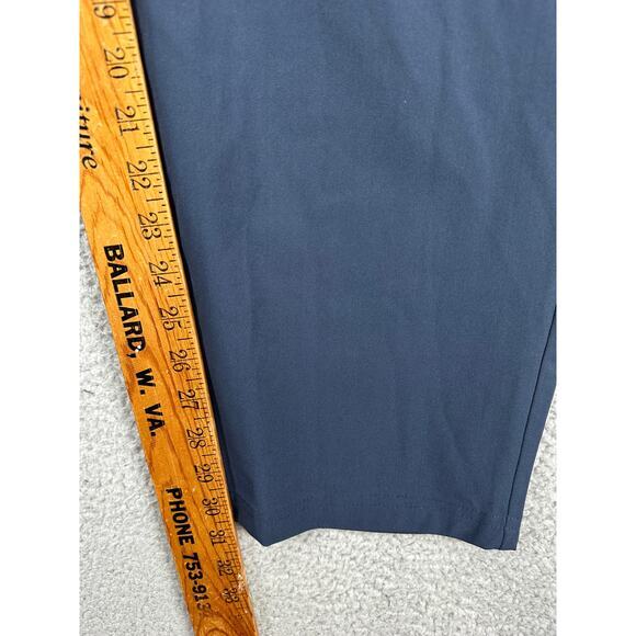 Algo Pants Mens 42 Navy Blue Chino Tech Performance UPF 40 Moisture Wicking NEW - Picture 12 of 13